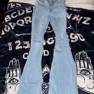 Rue21 Light Blue Flare Jeans